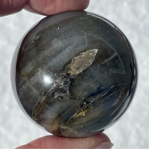 Labradorite Sphere - Picture 12 of 12